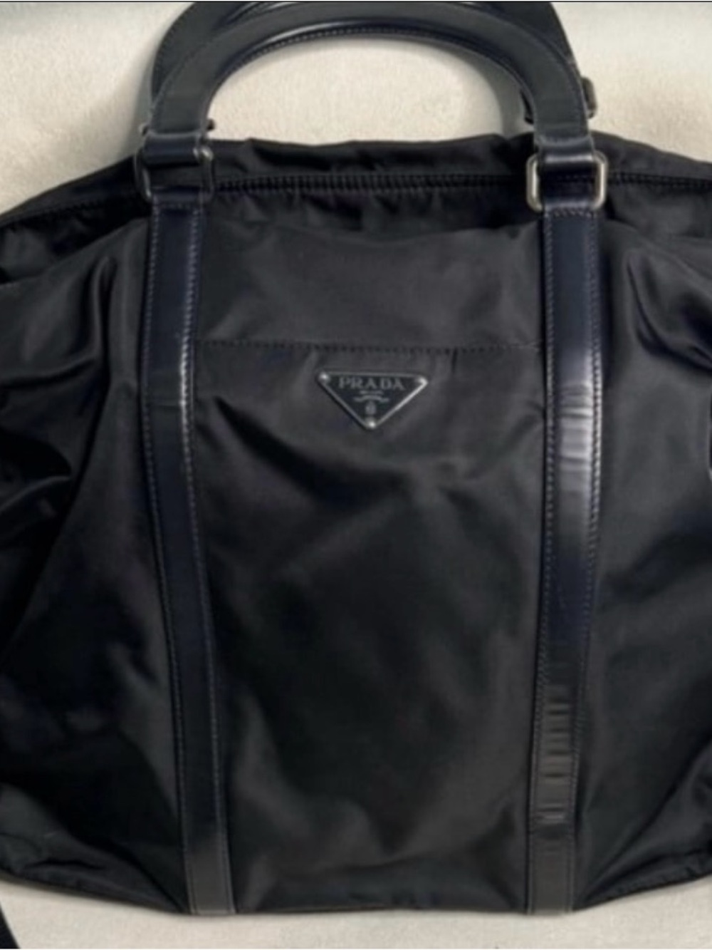 Vintage Prada bag nylon crossbody (FLAW)